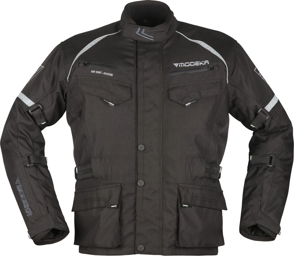 -30% Modeka Motorradjacke TAREX schwarz wasserdicht Motorrad Jacke UVP 124,90 € - Bild 2 von 4