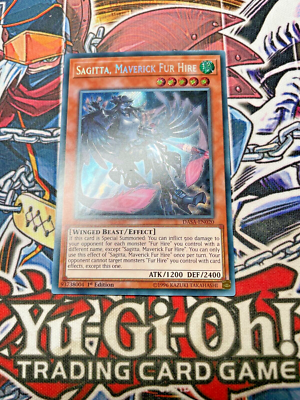 Sagitta, Maverick Fur Hire 1st Ed *** DASA-EN020 | SECRET | YuGiOh! NM |  eBay