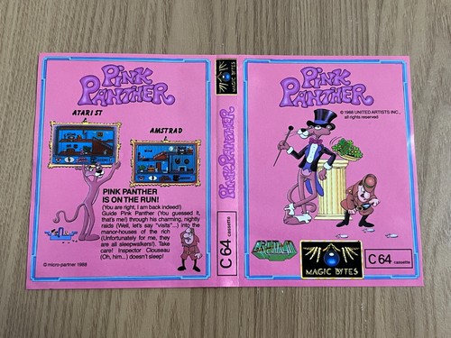 Gremlin Pink Panther Commodore 64 Cassette - Working -👽👾Retro Gift Idea👾👽 - Afbeelding 13 van 24
