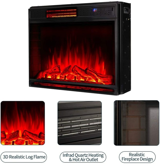 Chimenea Eléctrica ELEGANTE Para Pared Mesa Sala Dormitorio - Electric