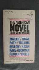 The American Novel Since World War II 1969 PB VG [DR]