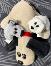 3 Pc Vtg Lot/Set Mini Pound Puppies 1995 Lewis Galoob Toys Inc 2  
