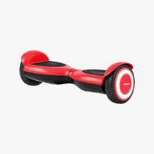 Jetson JPRISM Prism Self-Balancing Scooter Hoverboard Glowing Rims, Red