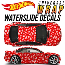 1/64 Scale CHRISTMAS WRAP Pattern Custom WaterSlide Decal for Hot