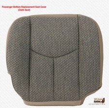 2003 2004 Chevy Silverado 1500 1500hd Work Truckpassenger Bottom Tan Cloth Cover