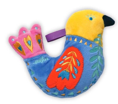 EEBOO SOFT PLUSH BABY RATTLE, BIRD AN EARLY ACTIVITY TOY BRAND NEW ...