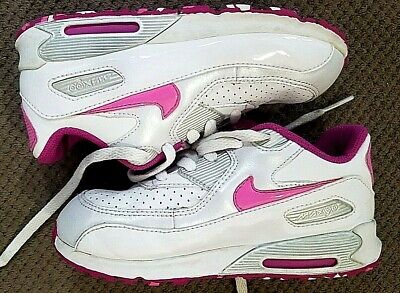 Nike Air Max 90 Toddler Infant Girl's Kids Shoes 317485-164 Pink/White 10C EUC+ | eBay