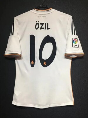 REAL MADRID ÖZIL 10番 シャツ Real Madrid ÖZIL 10 Home 2013/14 Authentic Soccer Name Set | eBay