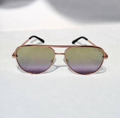 Quay HIGH KEY POLARIZED silver/rose gold sunglasses NWT Quay High Key Twist Sunglasses | Prescription Quay  main image 4