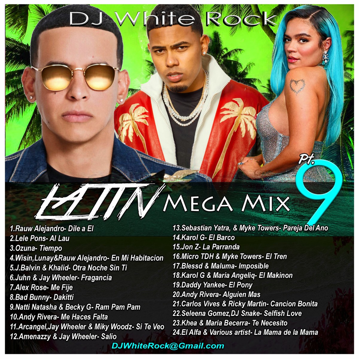 DJ White Rock Latin Mega Mix Pt.9 | eBay