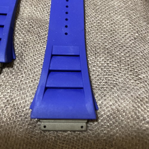 Authentic Richard Mille Blue Rubber Strap-Band 11M - Picture 7 of 23