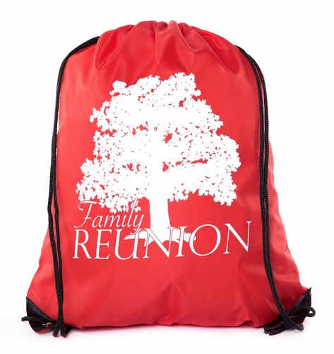 Bolsas de regalo de reunión familiar para favores de reunión familiar | Bolsas con cordón - Mato y hash - Imagen 6 de 17