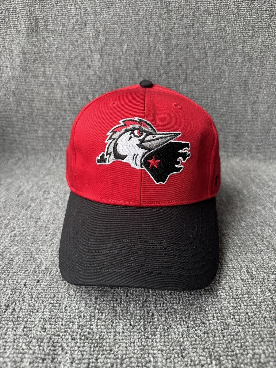 '47 Brand Hartford Yard Goats Baseball Cap Snapback Red Black One Size MiLB