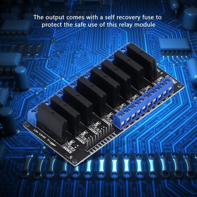 HYM281 8 Channel Solid State Relay Module Low Level Driver Relay Module With SET