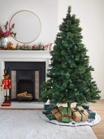 7ft Majestic Pine Christmas Tree Mixed Tips green Bushy