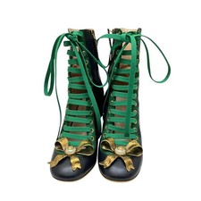 Stivali Gucci donna taglia 35 pelle verde