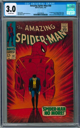 Amazing Spider-Man #50 CGC 3.0 1st app of Kingpin! 022626M