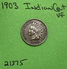 1903 Indian Head Cent / Penny 1c Vf Very Fine