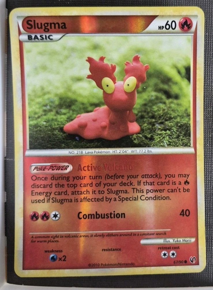 Slugma Reverse Holo Common Undaunted 67/90 LP
