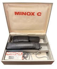 Minox C Subminiature Camera Germany Vintage Never Used Box  Manuals