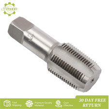 1" NPT Pipe Tap Carbon Steel Hand Threading Plumbing Tool for Accurate DIY Use
