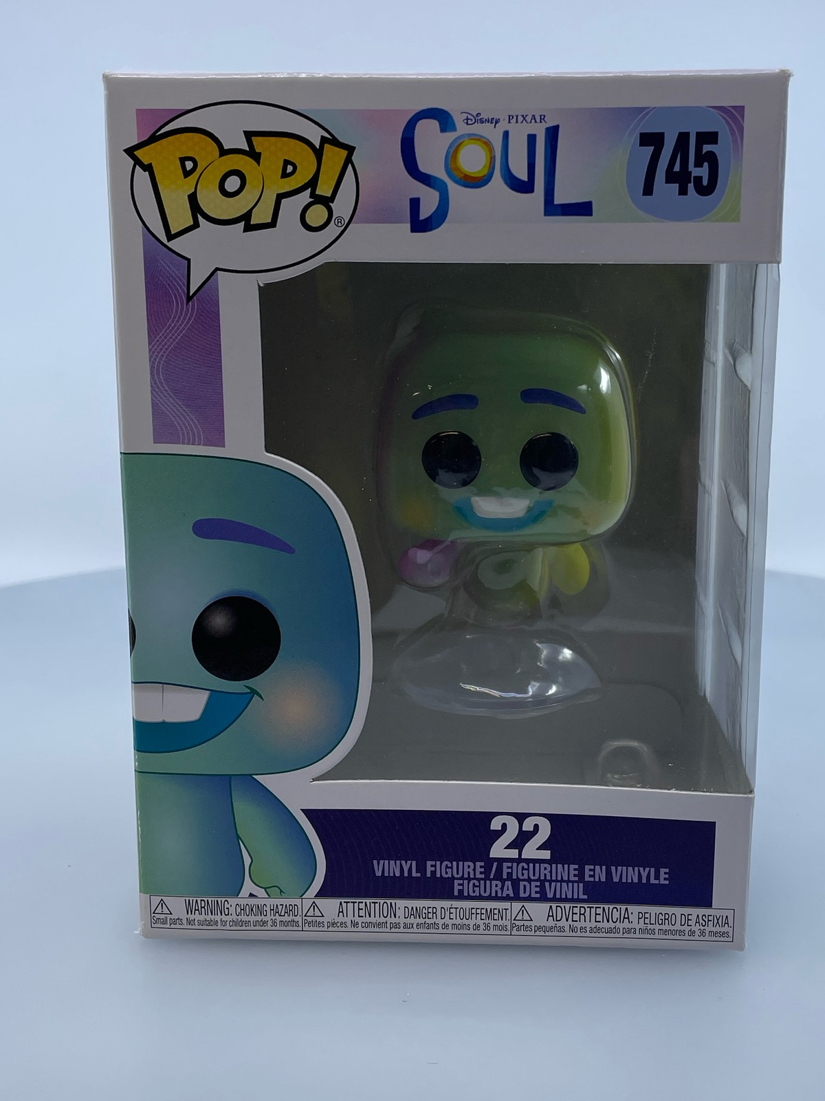 Funko Pop! Disney Pixar Soul 22 #745 Vinyl Figure Damaged Box See Pics