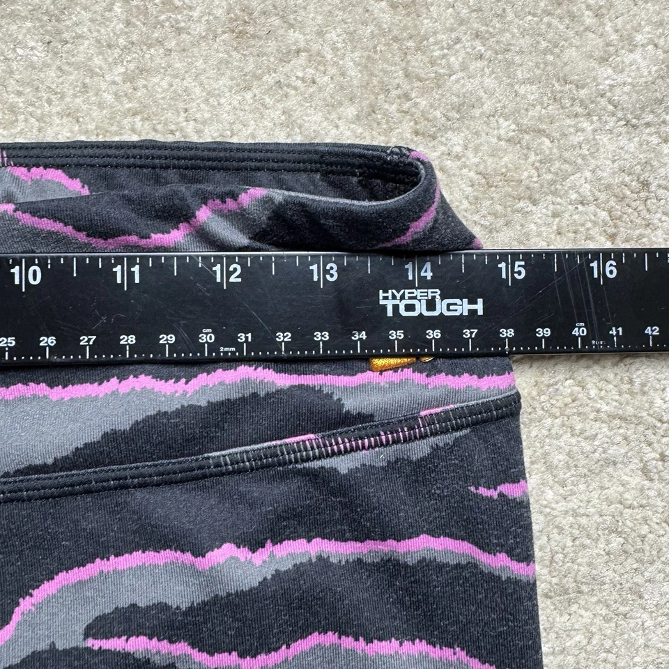 Loudmouth Damas Leggings Pantalones Rayas Cebra Mujer Pequeño Gris Foto 4 de 4