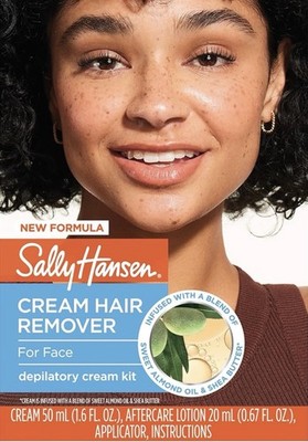 Sally Hansen Cream Hair Remover For Face 1.6 Ounce Free Shipping