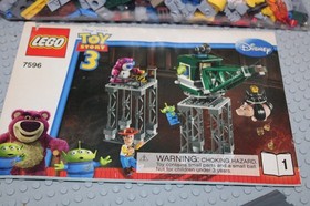 Lego (7596) Toy Story 3 Trash Compactor Escape, Used, Missing Book 2 only, Read