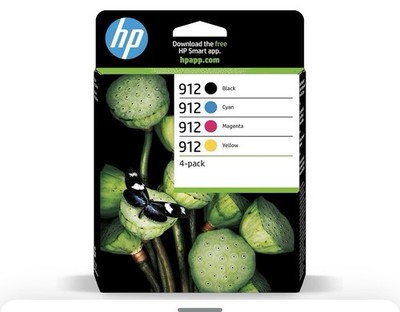 HP 912 Multipack Original Printer Cartridges for HP OfficeJet Pro 8010 8012