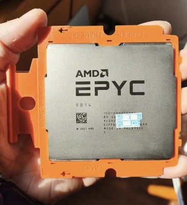 AMD EPYC GENOA ZEN4 9B14 96C 192T 2.6GHz SP5 CPU Support Gigabyte MZ73 LM0