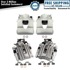 Brake Caliper Set Fits 1998-2010 Volkswagen Beetle 1999-2006 Golf