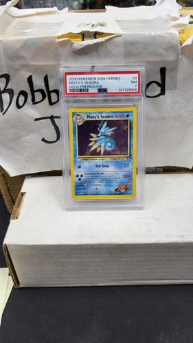 Misty's Seadra (Unlimited) graded PSA 7 for sale on eBay
