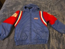 Vintage 90  s New York Giants NFL puffer jacket Kids Large 14-16 Football NY