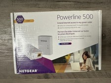 Netgear Powerline 500 1-Port Starter Kit SEALED Network KIT
