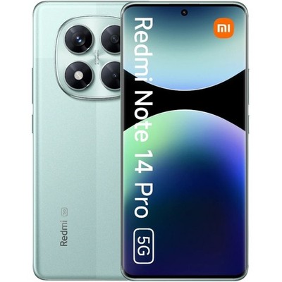 Xiaomi Redmi Note 14 Pro 5G Smartphone 8GB RAM 256GB Sage Green WIE NEU