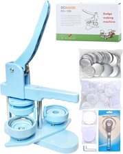 Button Maker Machine, Button Pin Maker 3Rd Gen Installation-Free DIY, Button P