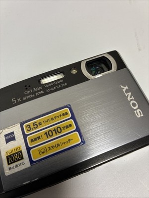 Sony Cyber-shot DSC-T300 10.1MP Digital Camera - Red for sale