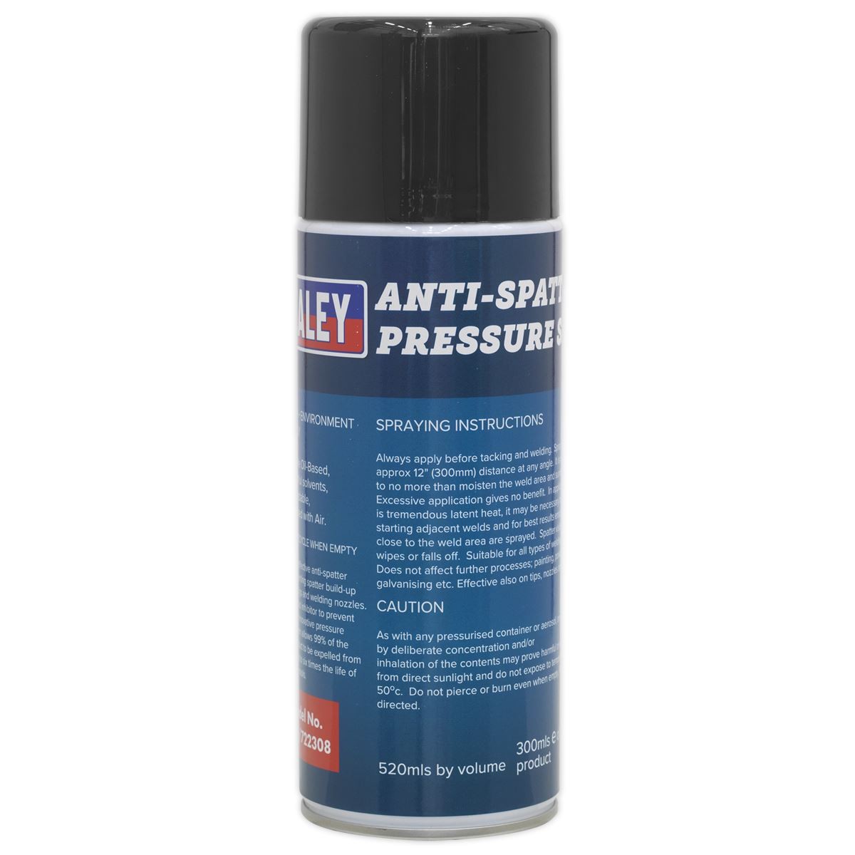 Sealey Anti-Spatter Pressure Spray 300Ml - Image 8