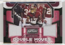 2020 Panini Playbook Double Moves Relics Green 20/49 Terry McLaurin #DM-TM 1m1a