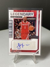 2023-24 Panini Contenders Steve Francis Legendary Contenders Auto #/75 Rockets