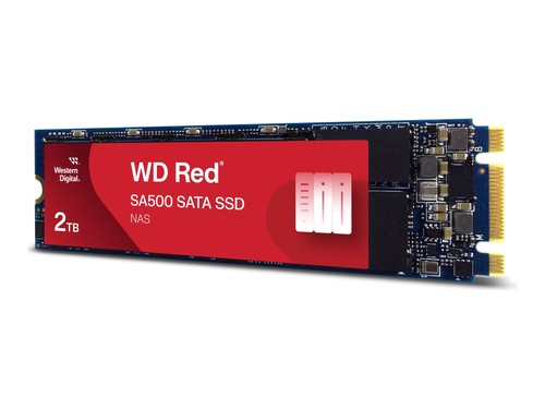 WD Red SA500 2TB Interne SSD WDS200T1R0B SATA 6Gb/s M.2 2280 3D NAND Technology - Afbeelding 3 van 3