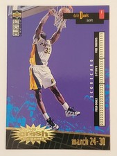 Dale Davis #C 11 Mar 24-30 GOLD 1996-97 Crash the Game Series 2 NBA Card NMM