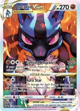 Carte promozionali Pokemon Lucario VSTAR SWSH291 SWSH: Spada e Scudo quasi nuove