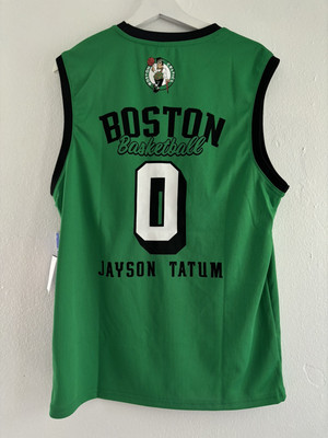 NBA Boston Celtics Jersey Jayson Tatum Mens Large Green Tank Basketball  New
