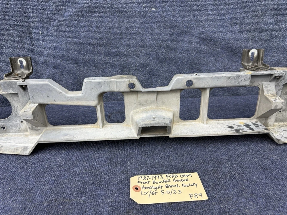1987-1988-1989-1990-1991-1992-1993 Ford Mustang panel de cabezal OEM Lx GT 87-93 Foto 4 de 4