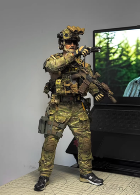 DAMTOYS 78042 1/6 FBI HRT AGENT ( HOSTAGE RESCUE TEAM ) Action