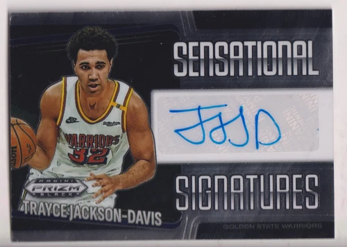 TRAYCE JACKSON-DAVIS 2024-25 PANINI PRIZM BASKETBALL AUTOGRAPH AUTO CARD #SS-TJD