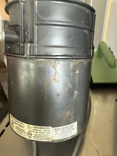 Insinkerator Continuous Feed Garbage Disposal Black BADGER 500-1 - Picture 8 of 11