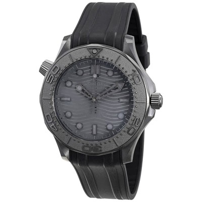 Omega Seamaster Automatic Black Ceramic Chronometer Men's Watch
